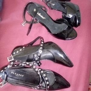 Brand new 12m heels both pairs 100 or best offer